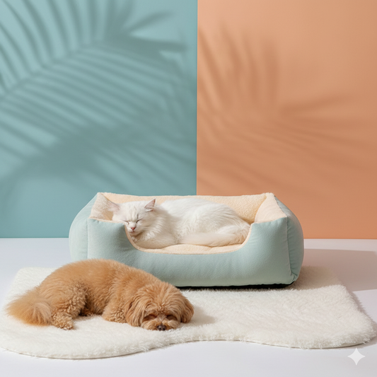 Winterwarmes Haustierbett