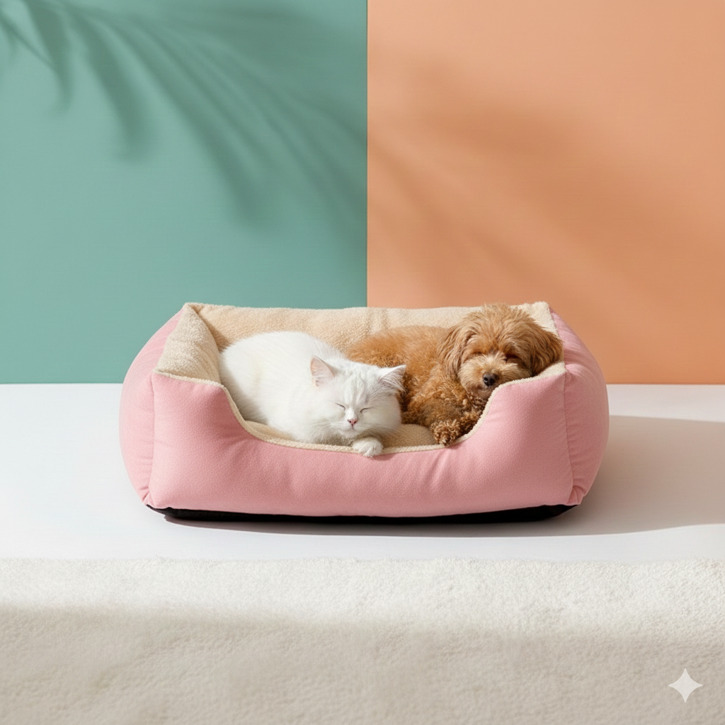 Winterwarmes Haustierbett