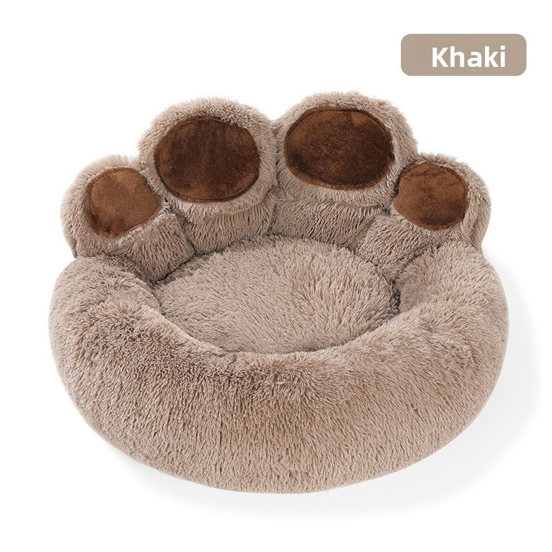 Haustiersofa in Bärenpfoten-Form