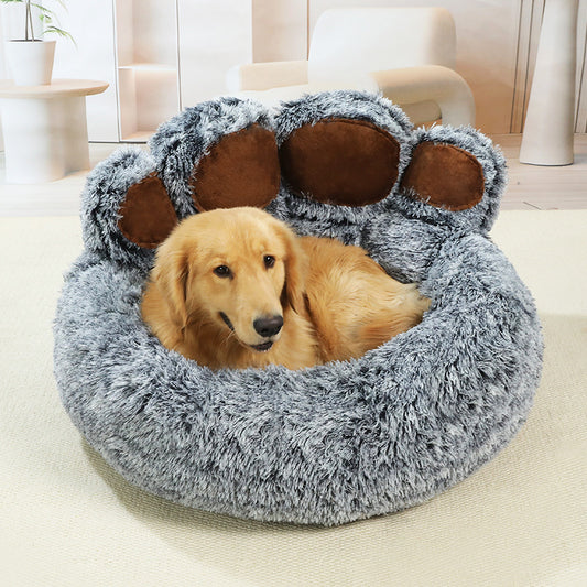 Haustiersofa in Bärenpfoten-Form