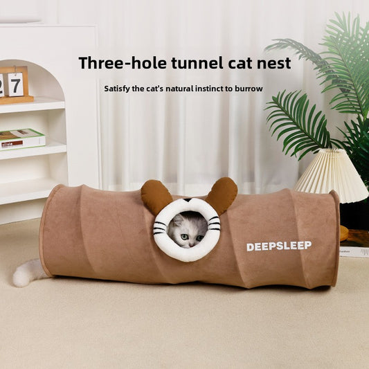 Spieltunnel für Katzen
