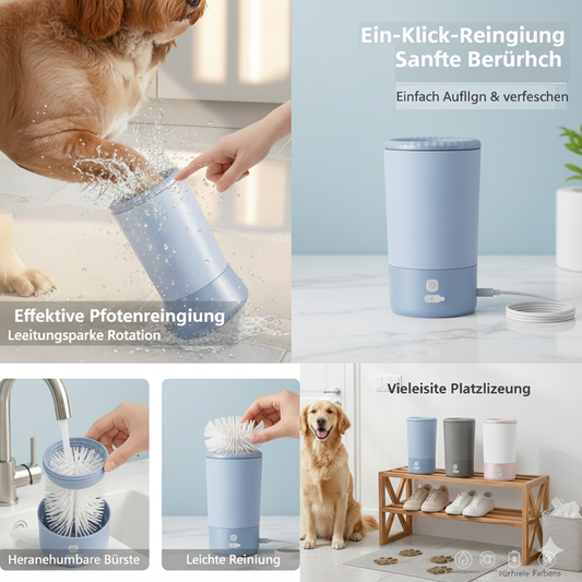 Haustier-Pfotenreinigungsbecher