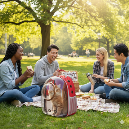 HappyPews® TravelPaw – Pet Carrier Bag