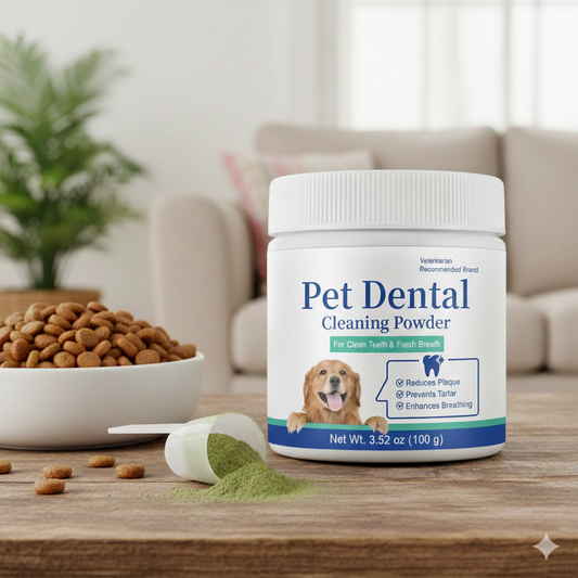 Haustier-Zahnreinigungspulver