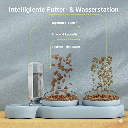 Doppelnapf für Katzen